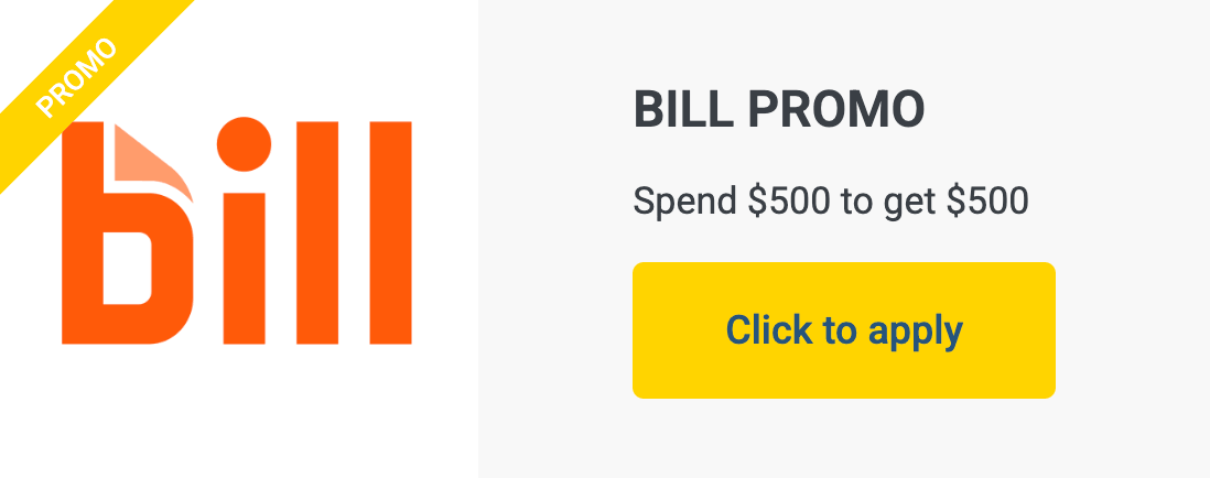 bill promo discount code