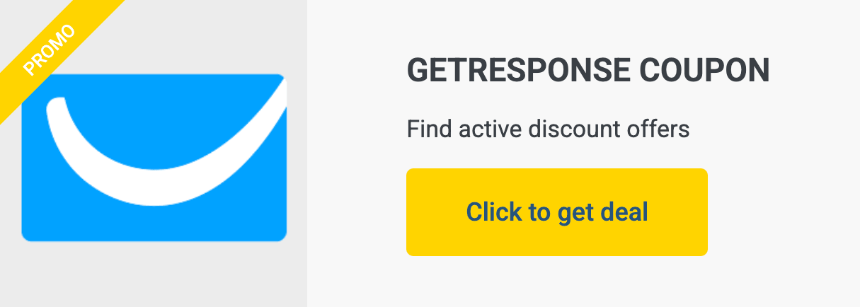 getresponse coupon