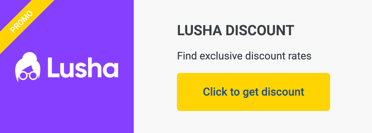lusha discount