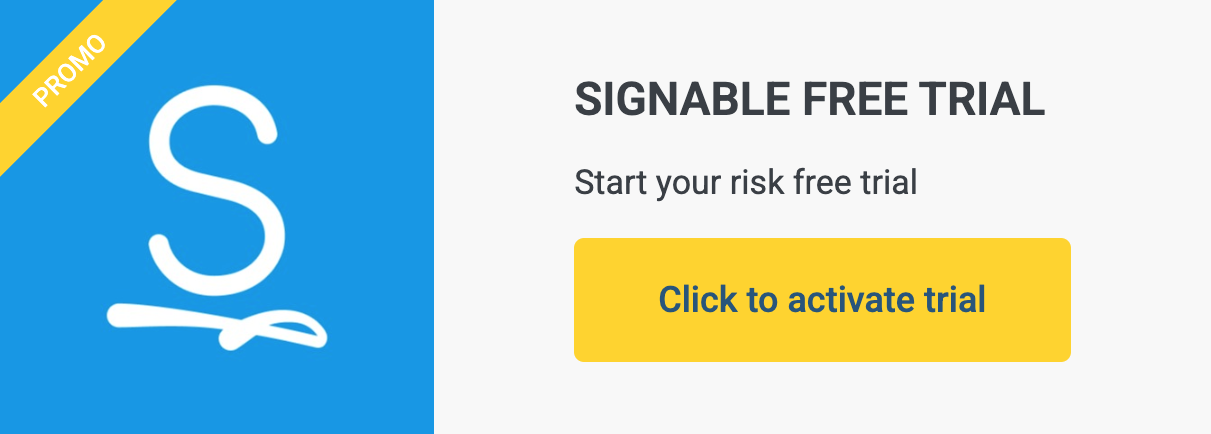 signable free trial